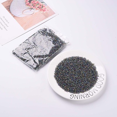 Round Glass Seed Beads SEED-A007-4mm-172-1