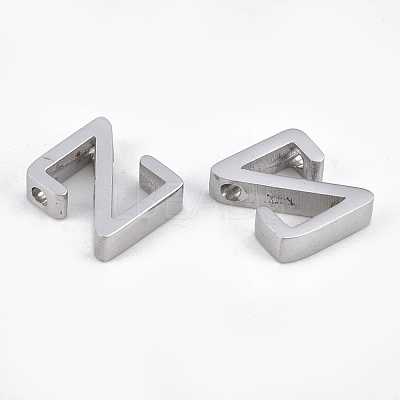 Tarnish Resistant 304 Stainless Steel Pendants STAS-T041-10-Z-1