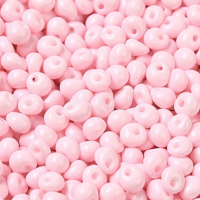 6/0 Opaque Baking Paint Glass Seed Beads X1-SEED-M012-02A-31-1