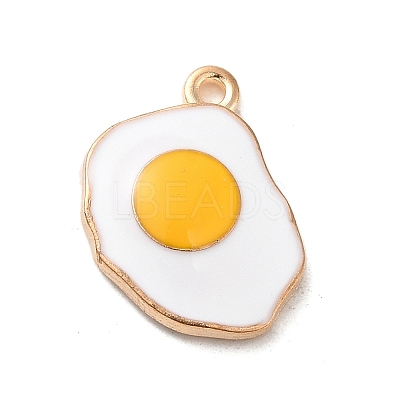 Alloy Enamel Pendants ENAM-E064-28KCG-1