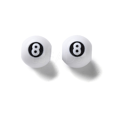Acrylic Beads OACR-D301-02B-1