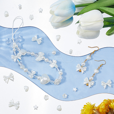 ABS Plastic Imitation Pearl Beads KY-SC0002-28A-1