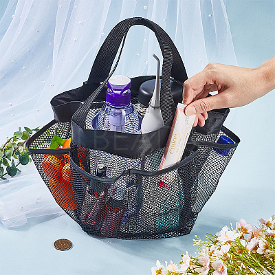 1Pc Rectangle Polyester Sandbeach Tote Bags ABAG-CN0001-15-1
