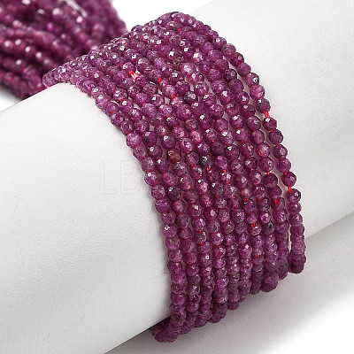 Natural Ruby Beads Strands G-K366-C09-2mm-1