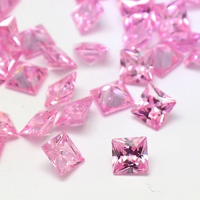 Cubic Zirconia Cabochons ZIRC-M004-3x3mm-1