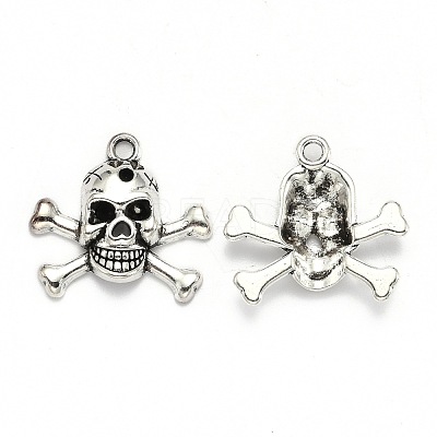 Tibetan Style Alloy Pendants TIBEP-MSMC018-M1AS-1