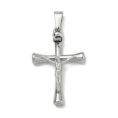 304 Stainless Steel Pendants X-STAS-F336-18P-02-1