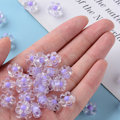 Transparent Acrylic Beads TACR-S152-06A-SS2114-1