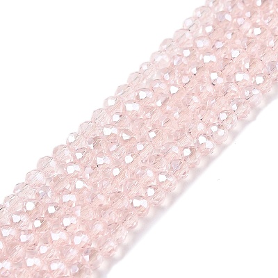 Electroplate Glass Beads Strands EGLA-A044-T1mm-A22-1