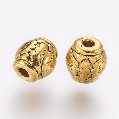 Tibetan Style Alloy Beads X-GLF0604Y-NF-1