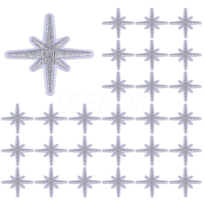 80Pcs Computerized Embroidery Cloth Iron on/Sew on Patches DIY-HY0003-08A-1