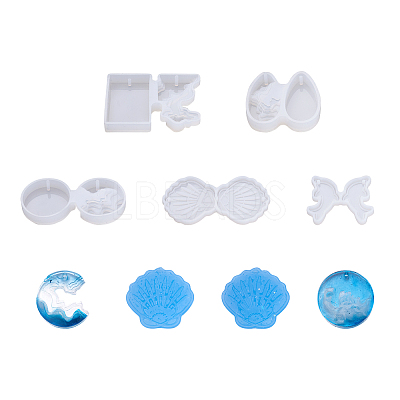 Pendant Silicone Molds DIY-BG0001-47-1
