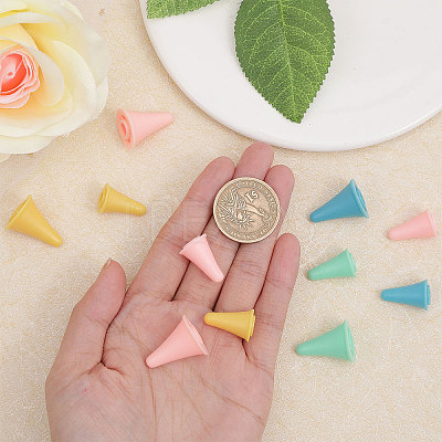 60Pcs 2 Style Synthetic Rubber Knitting Needle Point Protectors FIND-GL0001-53-1