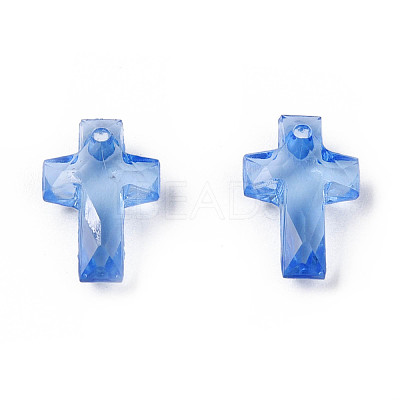 Transparent Acrylic Pendants MACR-S373-130-B10-1