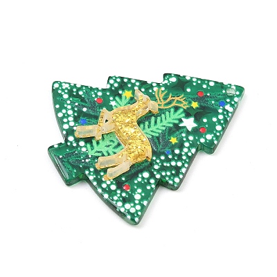 Christmas Acrylic Pendants OACR-D317-01A-1