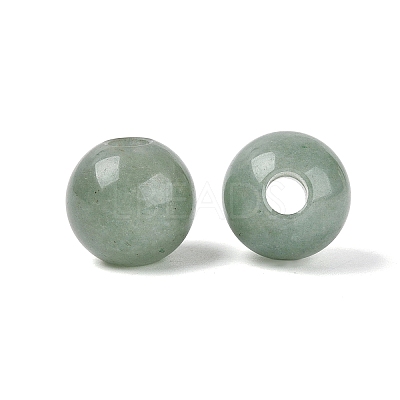 Natural Green Aventurine European Beads G-Q602-09C-05-1