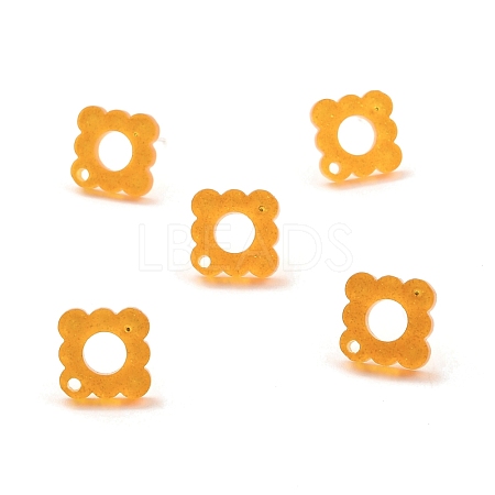 Acrylic Stud Earring Finding FIND-B003-01D-1