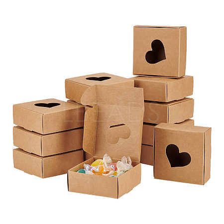 Kraft Paper Box CON-WH0068-78B-1