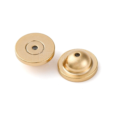 Brass Studs Earrings Findings FIND-Z039-10A-G-1-1