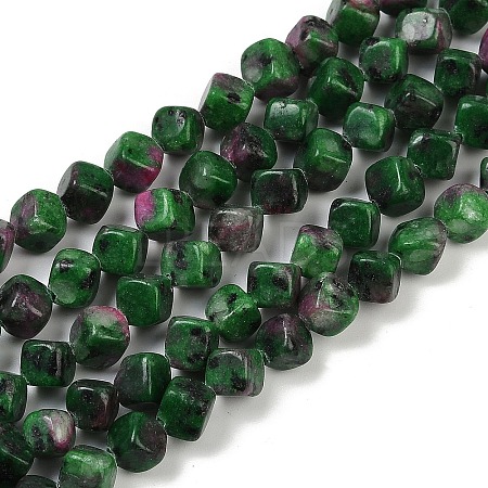 Natural Ruby in Zoisite Beads Strands G-A257-A13-01-1