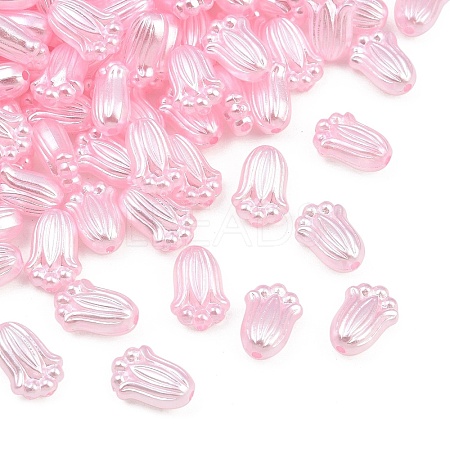 Imitation Pearl Acrylic Beads AC-CBAAA05-09A-1