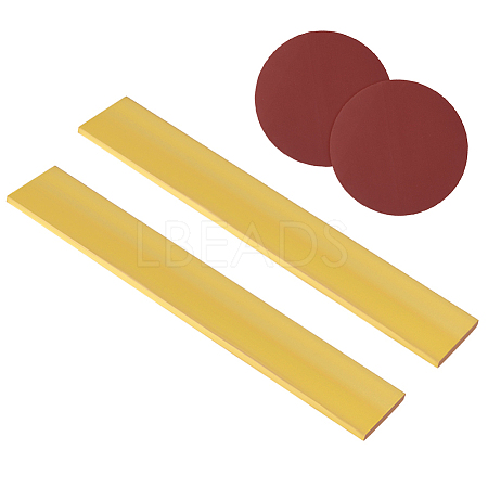 2Pcs Brass Sheets DIY-OC0013-55B-1