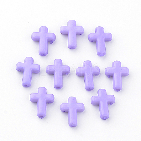 Opaque Acrylic Beads SACR-436-C36-1