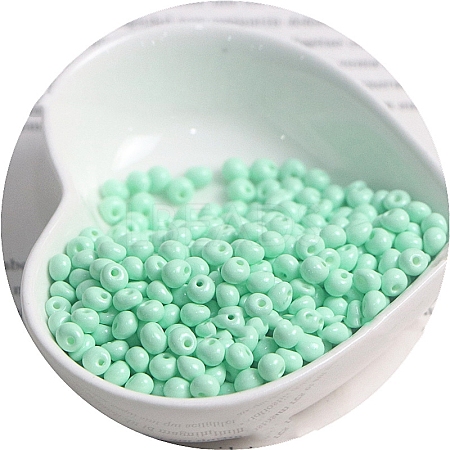 Macaron Baking Paint Glass Seed Beads PW-WGB8861-25-1