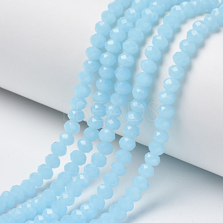 Glass Beads Strands EGLA-A034-J2mm-D04-1