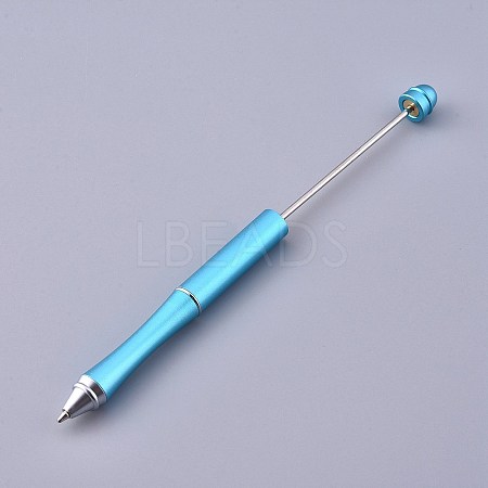 Plastic Beadable Pens AJEW-L082-B08-1