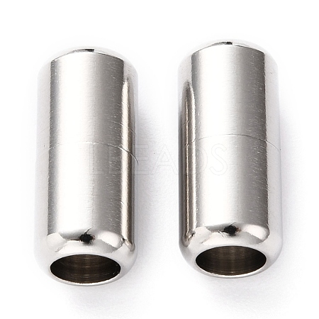 Non-Tarnish 303 Stainless Steel Screw Clasps STAS-L251-001P-1