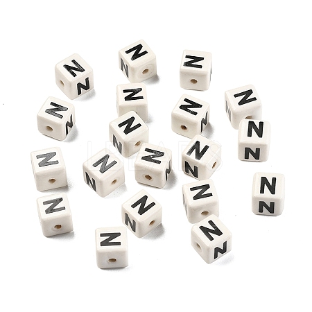 20Pcs Porcelain Beads PORC-FS0001-08N-1