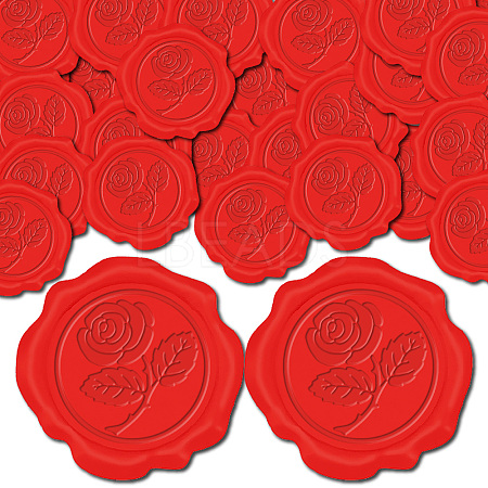 Adhesive Wax Seal Stickers DIY-CP0010-69D-1