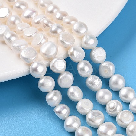 Natural Cultured Freshwater Pearl Beads Strands PEAR-N014-08I-01-1