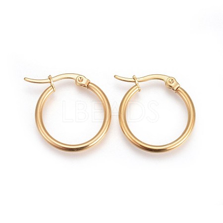 304 Stainless Steel Hoop Earrings EJEW-P173-13G-03-1