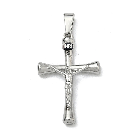 304 Stainless Steel Pendants X-STAS-F336-18P-02-1