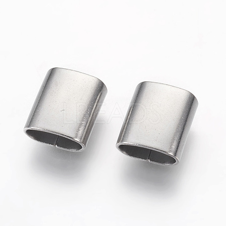 Tarnish Resistant 201 Stainless Steel Slide Charms STAS-G187-29P-B-1