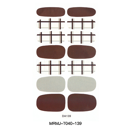 Full Cover Nail Art Stickers MRMJ-T040-139-1