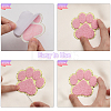 CHGCRAFT 28Pcs 7 Colors Towel Embroidery Style Cloth Self-Adhesive/Sew on Patches DIY-CA0004-87-3