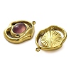 Natural Amethyst Pendants STAS-H438-10G-02-2