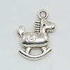 Tibetan Style Alloy Pendants TIBEP-M001-53-2