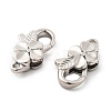 Brass Lobster Claw Clasps KK-R216-18A-P-2