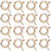 20Pcs Brass Spring Ring Clasps KK-BBC0027-68B-G-1