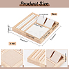 Square Wooden Jewelry Organizer Display Trays EDIS-WH0030-21B-2