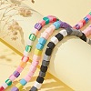 3 Strands 3 Style Handmade Polymer Clay Beads Strands CLAY-FS0001-17-2