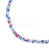 Glass Beads Strands GLAA-N051-11B-3