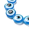 Resin Imitation Lampwork Beads Strands RESI-F032-01H-4