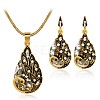 Alloy Rhinestone Jewelry Sets FS-WG746AE-04-1