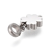 304 Stainless Steel Charms STAS-F259-033P-3