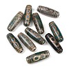 Tibetan Style dZi Beads TDZI-E004-43-1